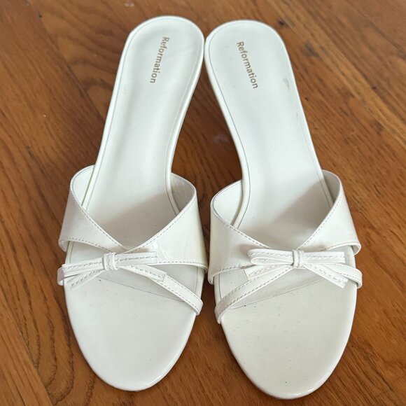 Reformation Stacy Heeled Sandal | Size 9 - Picture 1 of 6